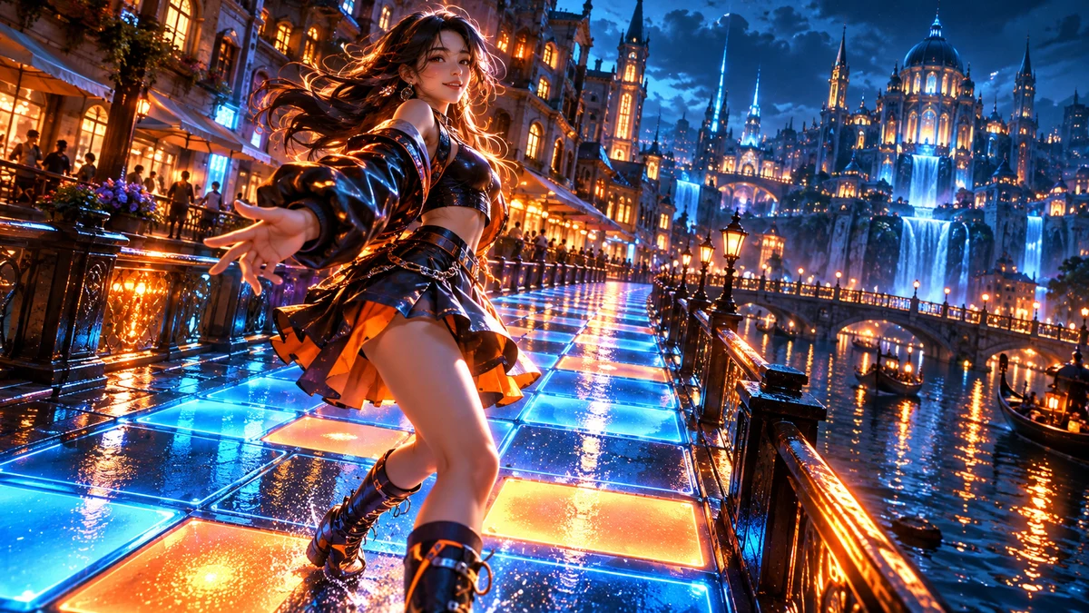 Beat Bridge — original concept illustration