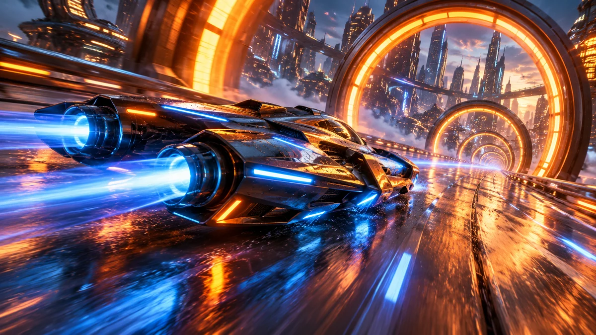 Laser Loop — original concept illustration